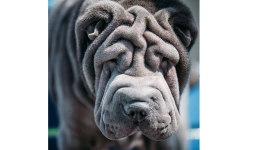 Chien bleu a le blues