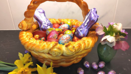 Panier de Pâques en pâte à pain - Recette en vidéo
