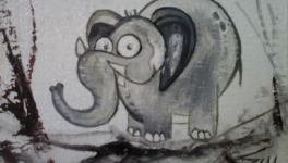RIGOLO L' ELEPHANT GRIS