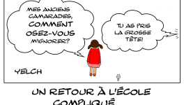 Greta Thunberg de retour à l'école