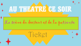 La scène du docteur et de la patiente