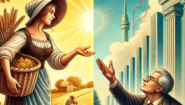 La paysanne et le boursicoteur