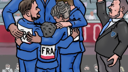 médaille d'or pour Teddy Riner et son équipe mixte