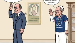 Alerte : Jean Castex Castex rencontre le Pape - rectification !