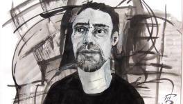 Autoportrait d'après photo - 2016 (2)