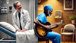 La blouse de l'hôpital