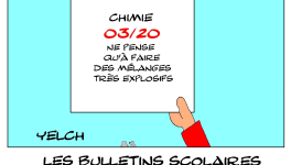 les bulletins scolaires de Kim Jong-Un : chimie