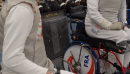 JO 2024, Jeux de Toulousains/Escrime Fauteuil: Maxime Vallet