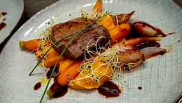 Pavé de bœuf aux légumes d'automne