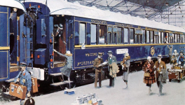 Le train bleu d'Agatha Christie