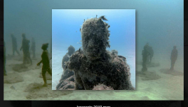 Déambulation sous-marine