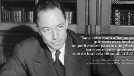 Albert Camus et Louis Germain