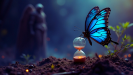 Dans l'ombre du papillon ...