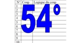 54° diagosudoku, avec la solution du cinquante-troisième