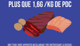 Les protéines : pourquoi il n'en faudrait pas plus que 1,6g/kg de poids de corps