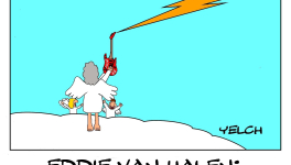 Eddie Van halen au paradis