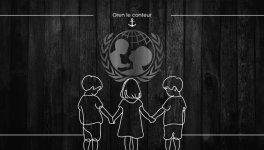 Les enfants chantent pour l’UNICEF