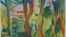 Autour des arbres peints par des artistes - d'après Vlaminck