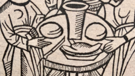 Le jardin du 19 Août, avec Hildegarde