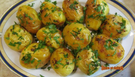 Pommes de terre dorées au four