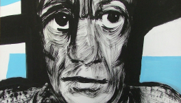 galerie des masques - éclaboussures - peinture au fil du temps - 1995