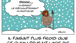 il faisait plus froid que ce qu'on pensait lors de la dernière glaciation