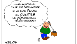 Démarchage téléphonique frénétique