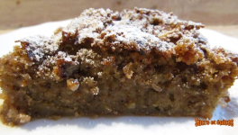 Gâteau crousti-fondant aux noisettes