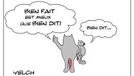Bien fait mais aussi bien dit