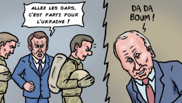 Macron contre Poutine