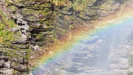 Cachoeira de Fumaça (cascade de 380m de haut)