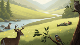 Le Soldat, la Rivière et la Leçon du Val