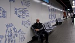 L'ART DANS LE METRO - Oeuvres de HAMSI