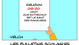 les bulletins scolaires de Macron : enseignement religieux