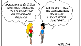 Macron enfin roi!