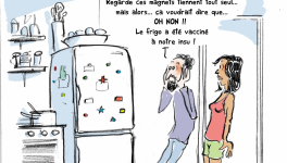 le magnétisme, le vaccin et le frigo