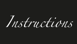 Instructions