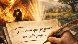 Ton nom que je grave sur cette page