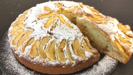 Gâteau rustique pommes cannelle - Recette en vidéo