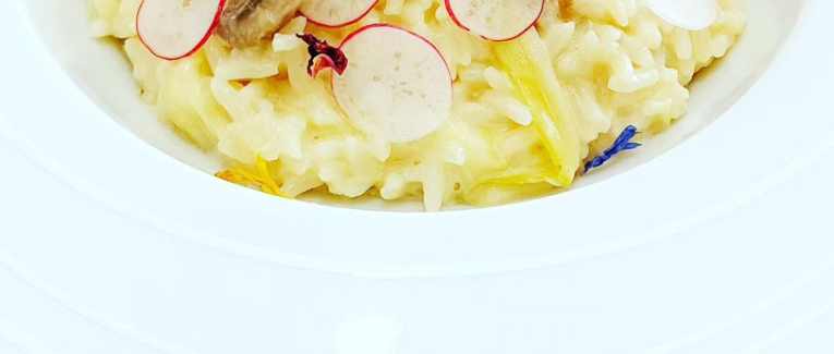 Riz façon risotto aux chutes d’asperges