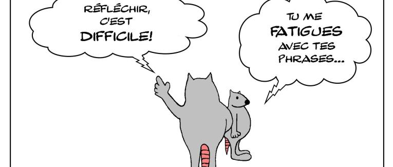 réfléchir c'est difficile...