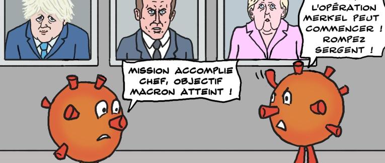 Covid-19 : Macron testé positif