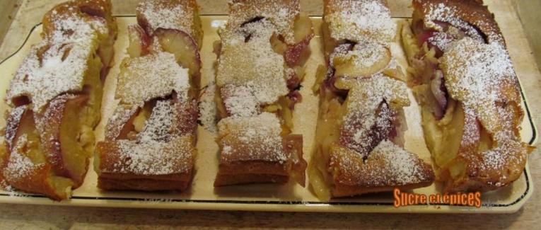 Clafoutis nectarines-amandes