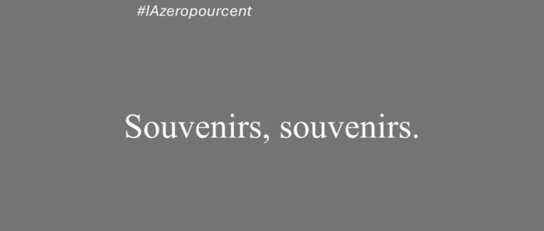 Souvenirs, souvenirs.
