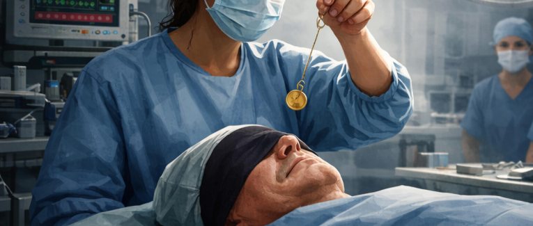 Médecin-hypnose (basé sur un fait journalistiquement vrai).