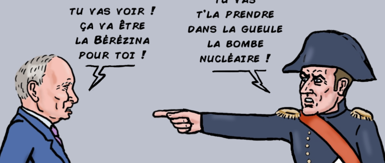 Macron, le Napoléon de Poutine