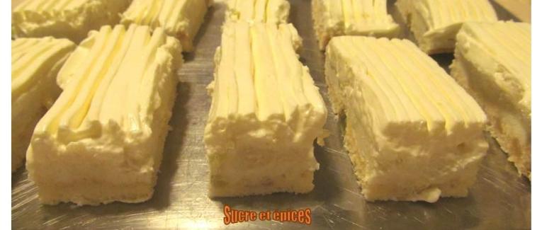Gâteau crémeux parfumé aux agrumes