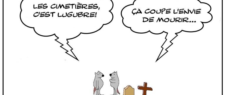 Lugubres cimetières