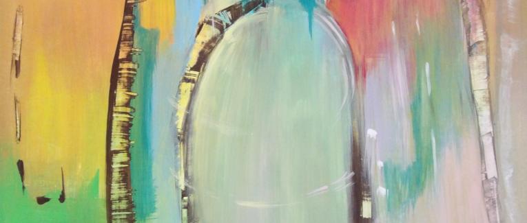 Peintures au fil du temps - Les arcs de pluie - 2010