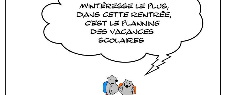 Rentrée scolaire des ratons